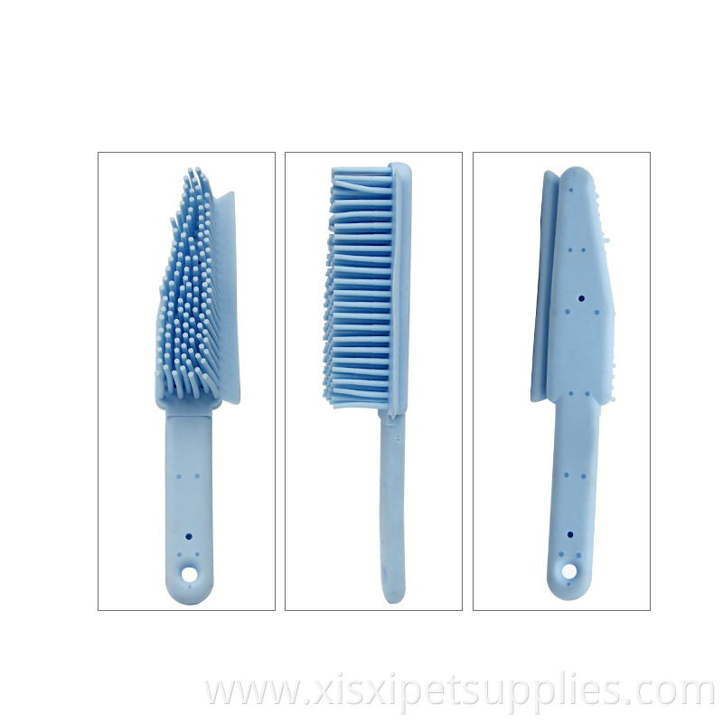 Factory Wholesale LOW MOQ Multipurpose Rubber Car Detailing Pet Dog Hair Remover Brush